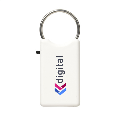 Logotrade promotional giveaway picture of: Safe GRS Recycled Key Ring